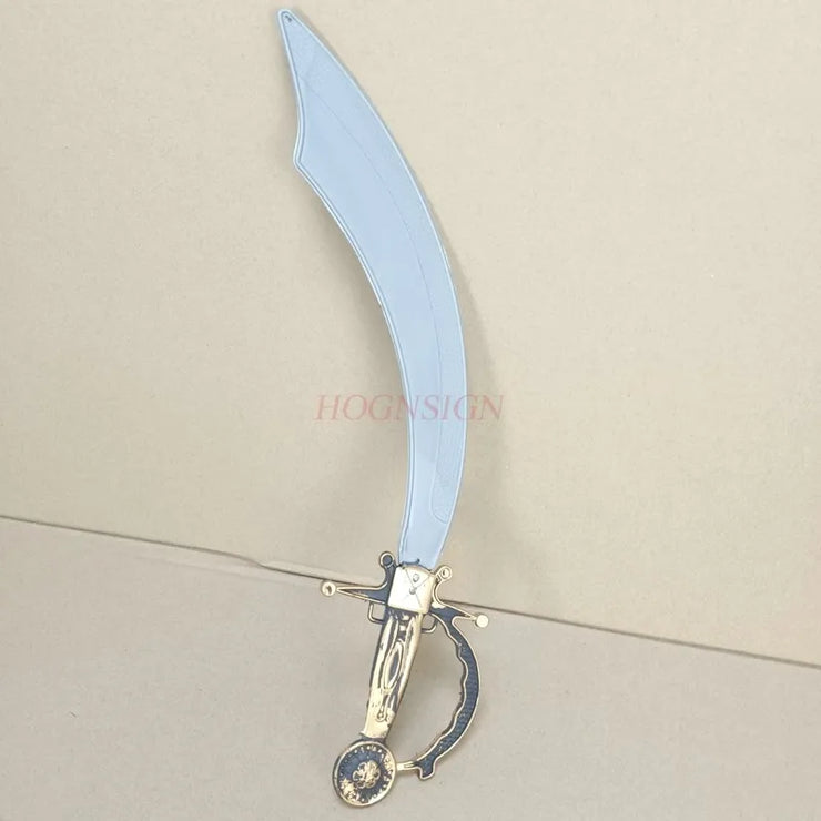 sword for pirates Toy Swords Halloween Costume Party Props Plastic Sword Toy Pirates Sword Foam Simulation Pirates Sword Kid