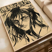 EPC Attack On Titan Season Eren Japanese Anime Classic Poster HD Posters Home Room Bar Cafe Decor Art Wall Painting Picture