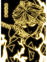 Neon Style Poster Canvas Painting  Japan Anime Cartoon Figure Wall Art Picture For Living Room Home Decor Unframed