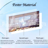 Demon Slayer Self-adhesive Anime Poster Hashira Nezuko Agatsuma Zenitsu Inosuke Wall Painting Home Decor Wall Art Room Kid Gift