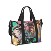 Demon Slayer Tote Bag Tanjiro & Nezuko Beach/Travel Bag