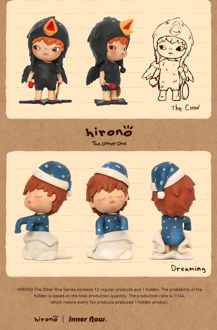 Hirono The Other One Series Blind Box Toys Kawaii Anime Action Figure Caixa Caja Surprise Mystery Box Dolls Girls Gift