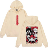 Anime Chainsaw Man Hoodies Pochita Denji Makima Hayakawa Aki Graphic Clothing Fashion Funny Couple Style Streetwear Winter Wears