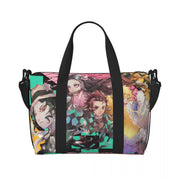 Demon Slayer Tote Bag Tanjiro & Nezuko Beach/Travel Bag