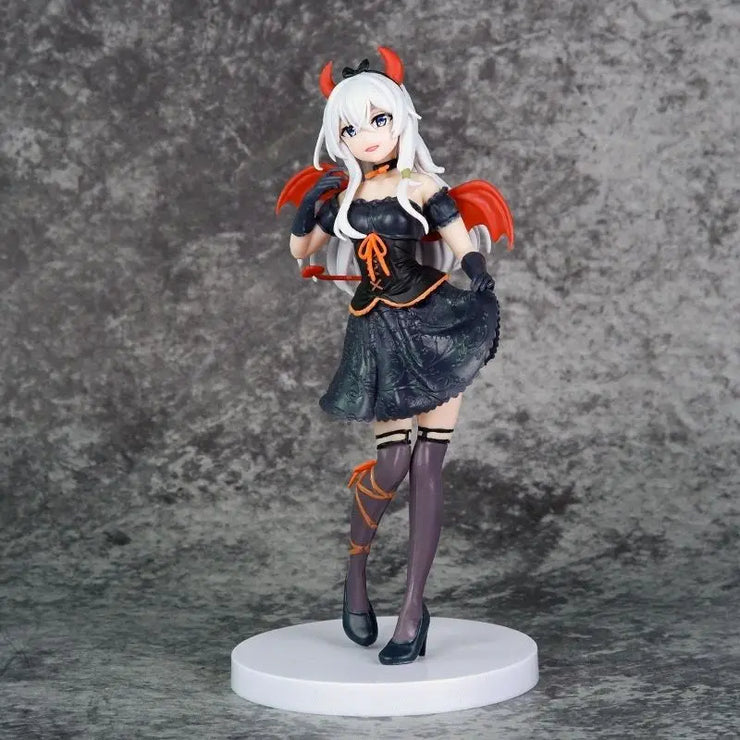 Anime Wandering Witch Elaina Figure Little Devil Figurine GK Power Action Figures Chainsaw Man Model PVC Collectible Toys Gift