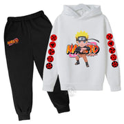 Naruto Akatsuki Cloud Hoodie Girls Boys Fashion Printed Pullover Autumn And Winter Comfortable Street Wear Best-selling Suit