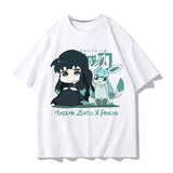 Demon Slayer Q-Version Cotton T-Shirt for Adults and Children! Nine Hashira & Main Characters Anime Short Sleeve