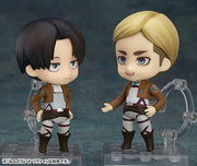 Levi Ackerman 390 417 Eren Jaeger 375 Mikasa Ackerman 365 Hange Zoe 1121 action figure PVC toys collection doll anime cartoon