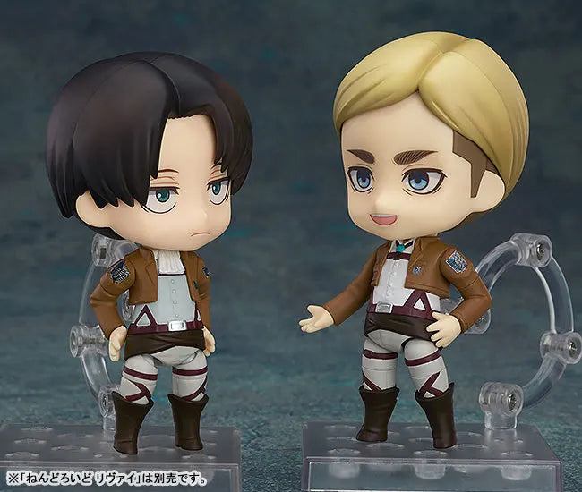 Levi Ackerman 390 417 Eren Jaeger 375 Mikasa Ackerman 365 Hange Zoe 1121 action figure PVC toys collection doll anime cartoon