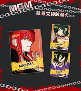 Chainsaw Man Collection Card Children's Favorite Japanese Fantasy Anime Character Limited Card Exquisite Christmas Family Gift