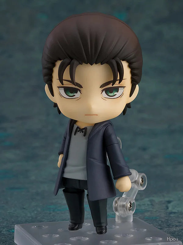Levi Ackerman 390 417 Eren Jaeger 375 Mikasa Ackerman 365 Hange Zoe 1121 action figure PVC toys collection doll anime cartoon
