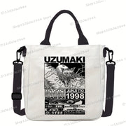 Junji Ito Cat Anime Shoulder Bag Unisex Canvas Crossbody