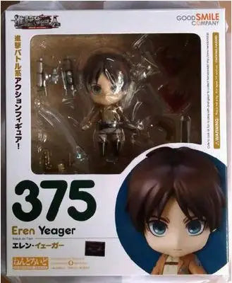 Levi Ackerman 390 417 Eren Jaeger 375 Mikasa Ackerman 365 Hange Zoe 1121 action figure PVC toys collection doll anime cartoon