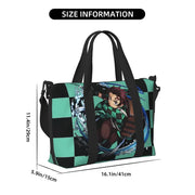 Demon Slayer Tote Bag Tanjiro & Nezuko Beach/Travel Bag