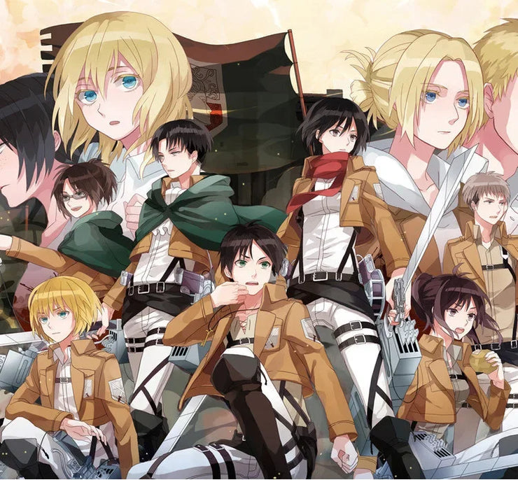 Attack on Titan Eren Levi Cosplay Costume Women Men Shingeki No Kyojin Scouting Legion Soldier Jacket Coat Windbreaker Uniform