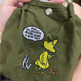 In Stock Hot Anime Moomins Series Shoulder Bag Cute Cartoon Character Little My Creativity Embroidered  Crossbody Bag