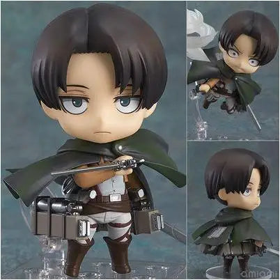 Levi Ackerman 390 417 Eren Jaeger 375 Mikasa Ackerman 365 Hange Zoe 1121 action figure PVC toys collection doll anime cartoon