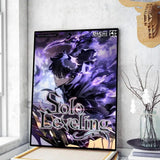 Solo leveling sung jin woo Anime Poster Art Print Anime Style Home Decor Ideal Gift Perfect Room Decor