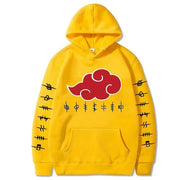 New Akatsuki Cloud Fun Printed Men's Y2K Hoodie Fashion Printed Pullover Autumn & Winter Comfortable Best Selling Hip Pop Top