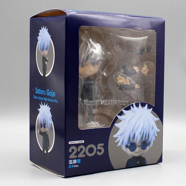 Anime GSC Gojo 2205 Nendoroid Jujutsu Kaisen Figures Cute Dolls Satoru Gojo Figure Q Version Figurine PVC Model Birthday Gifts