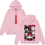 Anime Chainsaw Man Hoodies Pochita Denji Makima Hayakawa Aki Graphic Clothing Fashion Funny Couple Style Streetwear Winter Wears