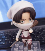 Levi Ackerman 390 417 Eren Jaeger 375 Mikasa Ackerman 365 Hange Zoe 1121 action figure PVC toys collection doll anime cartoon