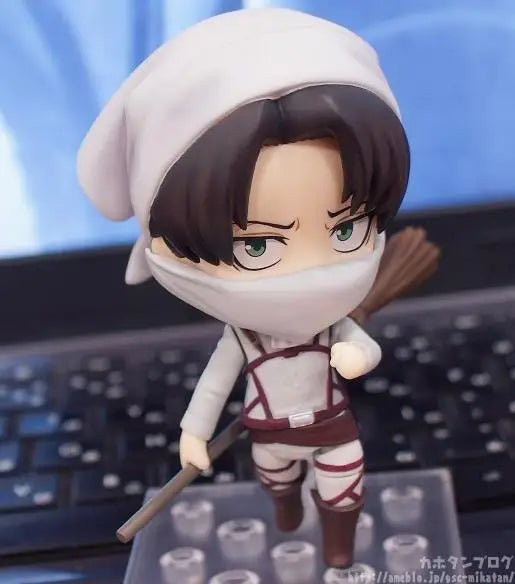 Levi Ackerman 390 417 Eren Jaeger 375 Mikasa Ackerman 365 Hange Zoe 1121 action figure PVC toys collection doll anime cartoon