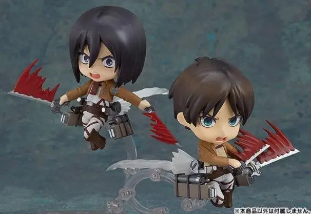 Levi Ackerman 390 417 Eren Jaeger 375 Mikasa Ackerman 365 Hange Zoe 1121 action figure PVC toys collection doll anime cartoon