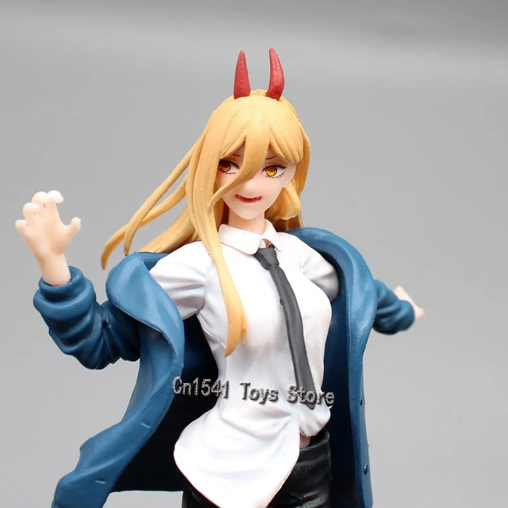 Anime Wandering Witch Elaina Figure Little Devil Figurine GK Power Action Figures Chainsaw Man Model PVC Collectible Toys Gift