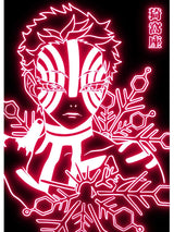 Neon Style Poster Canvas Painting  Japan Anime Cartoon Figure Wall Art Picture For Living Room Home Decor Unframed