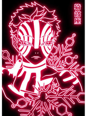 Neon Style Poster Canvas Painting  Japan Anime Cartoon Figure Wall Art Picture For Living Room Home Decor Unframed