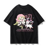 Demon Slayer Q-Version Cotton T-Shirt for Adults and Children! Nine Hashira & Main Characters Anime Short Sleeve