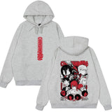 Anime Chainsaw Man Hoodies Pochita Denji Makima Hayakawa Aki Graphic Clothing Fashion Funny Couple Style Streetwear Winter Wears