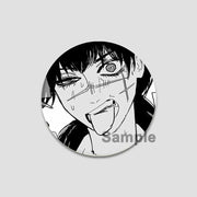 Anime Chainsaw Man Button Pins Character Makima Denji Cartoon Brooches Round Badge Backpacks Accessory Decor Fans Collect Gifts