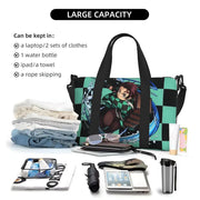 Demon Slayer Tote Bag Tanjiro & Nezuko Beach/Travel Bag