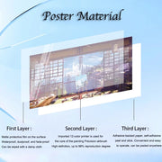J-Jujutsu Gojo Satoru Self-adhesive Poster Figures Home Decoration Painting Wall Art Bedroom Cartoons Decor Anime Wallpaper
