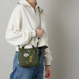 In Stock Hot Anime Moomins Series Shoulder Bag Cute Cartoon Character Little My Creativity Embroidered  Crossbody Bag