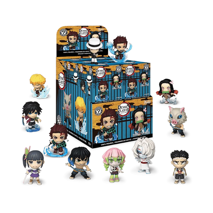 Funko Pop Demon Slayer Mystery Minis Blind box Kamado Nezuko Kamado Tanjirou Figure Collectible Limited Edition Model Toy
