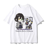 Demon Slayer Q-Version Cotton T-Shirt for Adults and Children! Nine Hashira & Main Characters Anime Short Sleeve