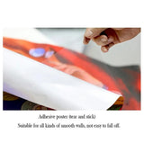 Anime A-Attack O-On Titan Poster Room Wall Art Decor Waterproof Stickers For Home Bar Bedroom Decoration