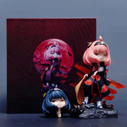 Anime Anya Spy×family Anya Forge Figures Cos Uchiha Itachi and Pain Figurine Model Naruto PVC Cute Collection Peripheral Toys