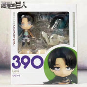 Levi Ackerman 390 417 Eren Jaeger 375 Mikasa Ackerman 365 Hange Zoe 1121 action figure PVC toys collection doll anime cartoon