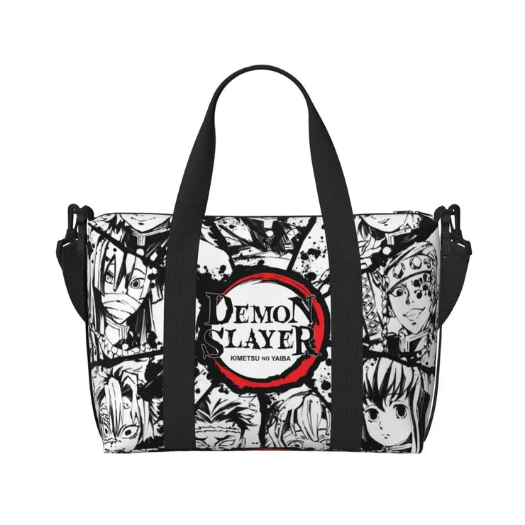 Demon Slayer Tote Bag Tanjiro & Nezuko Beach/Travel Bag