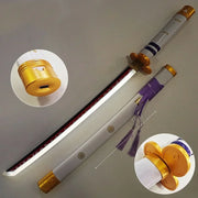 40inch Luminou Roronoa Zoro Katana Sword Led Light Anime Zoro Cosplay Prop Real Japanese Katana Original Samurai Sabre Kid Toy
