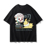 Demon Slayer Q-Version Cotton T-Shirt for Adults and Children! Nine Hashira & Main Characters Anime Short Sleeve