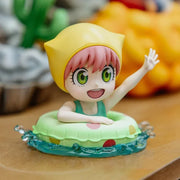 Anime Anya Spy×family Anya Forge Figures Cos Uchiha Itachi and Pain Figurine Model Naruto PVC Cute Collection Peripheral Toys