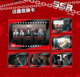 Chainsaw Man Collection Card Children's Favorite Japanese Fantasy Anime Character Limited Card Exquisite Christmas Family Gift