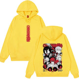 Anime Chainsaw Man Hoodies Pochita Denji Makima Hayakawa Aki Graphic Clothing Fashion Funny Couple Style Streetwear Winter Wears