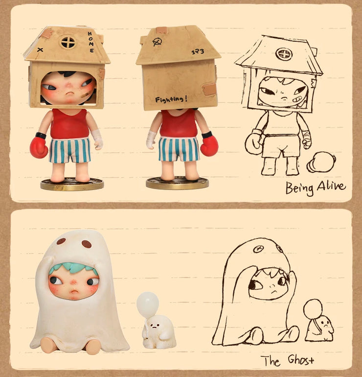 Hirono The Other One Series Blind Box Toys Kawaii Anime Action Figure Caixa Caja Surprise Mystery Box Dolls Girls Gift