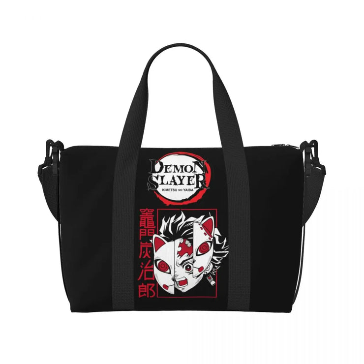Demon Slayer Tote Bag Tanjiro & Nezuko Beach/Travel Bag